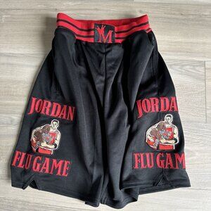 VINTAGE Mperial Sportswear Jordan Pippen Bulls YOUTH KIDS Shorts XL Flu Game‎